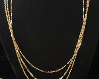 14k Gold Necklaces