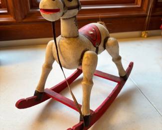Enesco Music Box Rocking Horse