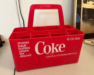 Vintage Coke 8 Pack Carrier