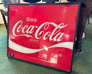 Coca Cola Vending Machine Light Cover