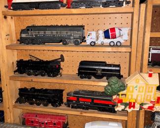 Many Toy Trains