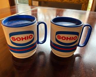 Whirley Industries Sohio Coffee Cups
