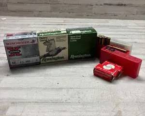 Ammunition Lot Assortment Game Shot Bird Shot 22 cal long Rifle 30-06 Ammunition
