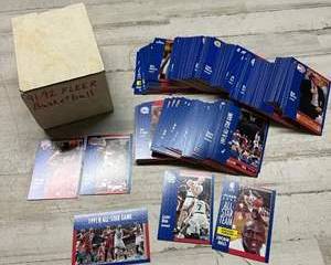 1991-92 Fleer NBA Basketball Card Lot β Michael Jordan, Larry Bird & All-Star Legends Collection