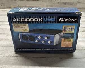 PreSonus AudioBox USB 2x2 Audio Interface w/ Studio One Artist Software β Boxed
