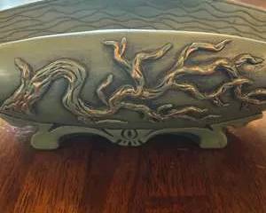 Vintage 1958 Universal Statuary Corp. Chicago Planter β Mid Century Modern Atomic Design #258