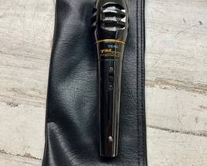 Vintage TEAC TM-777 Dynamic Microphone β Chrome Finish with Pouch