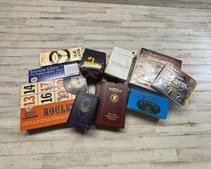 Mixed Vintage Lot β Books, Games, Radios, and Collectibles Assortment