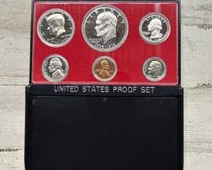 1976 S Bicentennial U.S. Proof Set β 6 Coin Set β Kennedy, Eisenhower, Washington β Original Case