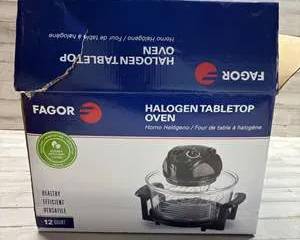 Fagor 12 Quart Halogen Tabletop Oven Convection Countertop Cooker New in Box