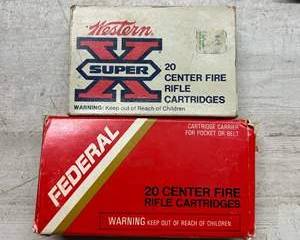 Lot of 30-06 Caliber Ammunition One Full Box and One Partial Box