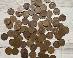 Vintage Wheat Penny Lot β 1909β1958 Lincoln Cents β 75+ Coins U.S. Copper Collection