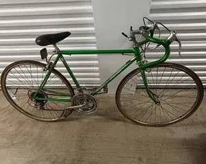 Vintage 1970s Schwinn Sportabout 10-Speed Road Bike β Metallic Green Steel Frame β Original Components