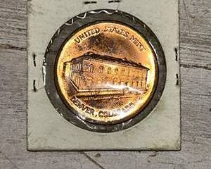 1876β1976 Colorado Centennial Medal β U.S. Mint Denver Bronze Souvenir Token