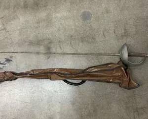 Vintage Fencing Sword w/ Carry Case β Metal Sabre Practice Foil Blade
