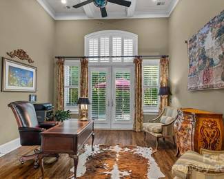 (the cabinet under the tapestry is not for sale)