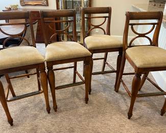 bar-height barstools by Ashley Furniture