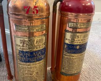 antique fire extinguishers