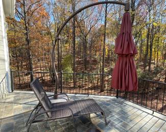 Oversized outdoor umbrella