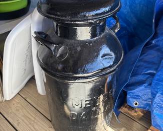Large milk can