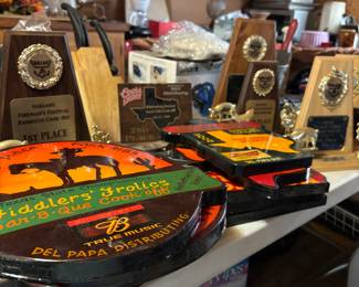 Trophies and miscellaneous items