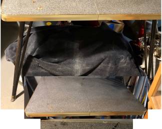 PRE-SALE Small Gray Dinette Table is 40” long x 30” x wide x 28.5” tall $50