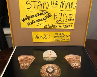 STAN MUSIAL 16 x 20 PROFESSIONAL PHOTO $20 EACH UNAVAILABLE IN STORES - WE HAVE DOZENS - WOULD MAKE A GREAT GIFT! 