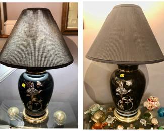Pair of Asian Inspired Table Lamps