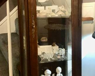 PRE-SALE Enclosed Curio Cabinet is 15” wide x 12” deep x 72” tall $100