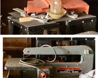 Router and Craftsman Scroll Saw