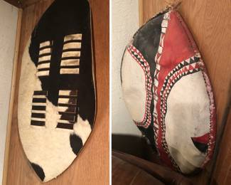 Traditional Maasai / Zulu Tribal Shields