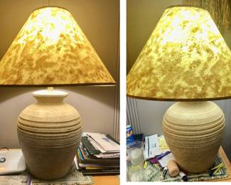 Ceramic Cream Lamp