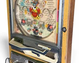 Vintage Nishijin Shiroi Kamome Pachinko Machine 1970s Japanese Pinball Game
