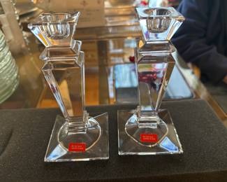 Waterford crystal candle sticks