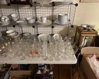 Collection of glasses