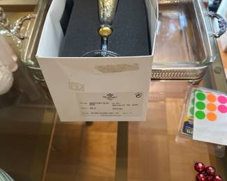 Gold Champaige glass