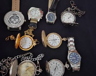 Working pocket watches