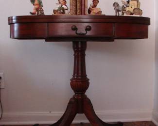 1930s cherry Mersman gaming table.  