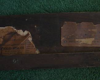 1930s cherry twin bed from Stickley brothers.