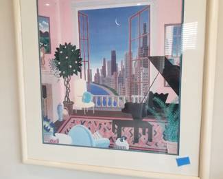 Thomas McKnight "Lake Shore Drive" print