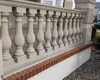 Concrete balustrades