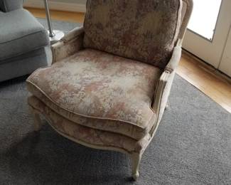 Upholstered arm chair - two available