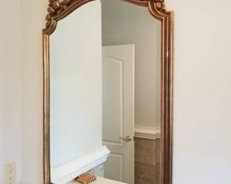 Ornate wall mirror