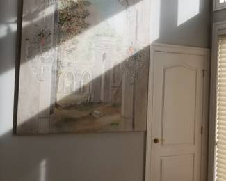 Large garden painting