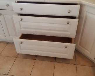 Kitchen cabinetry detail - drawers