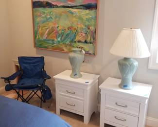 Queen bedroom suite: nightstands