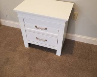 Twin bedroom suite: nightstand