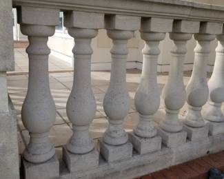 Concrete balustrades