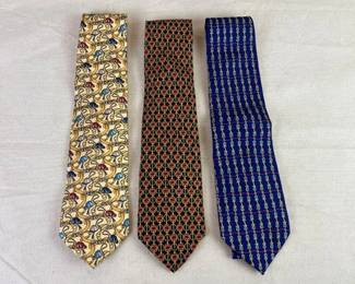 Silk Equestrian Designer Ties