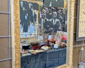 GOLD GILT FRAME MIRROR